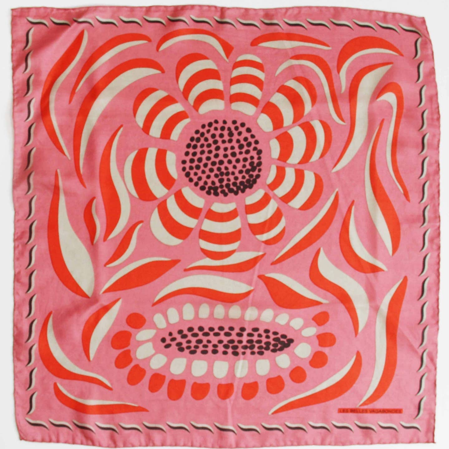 Foulard carré soie