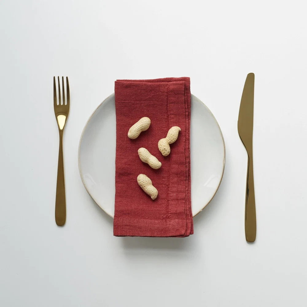 Serviette de Table Lin uni (Lot de 2)