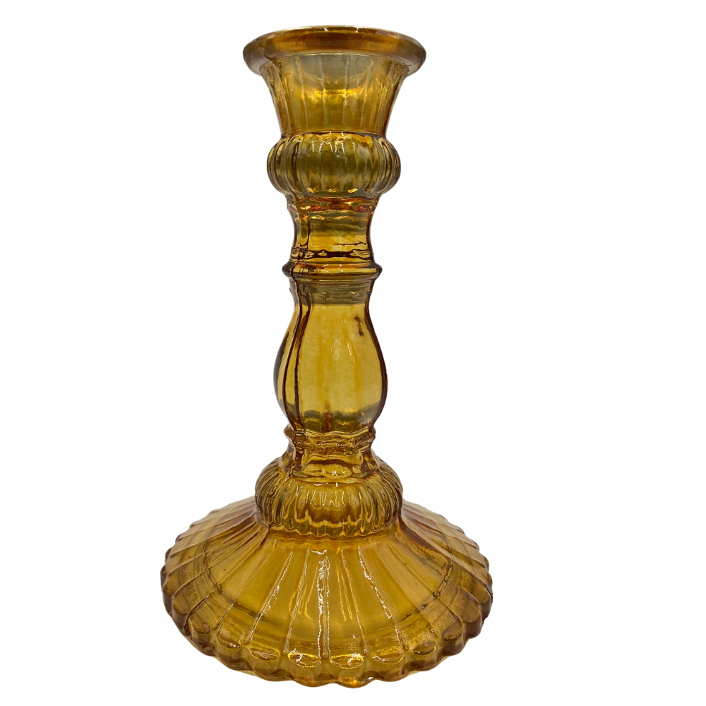 Mini pale green candle holder