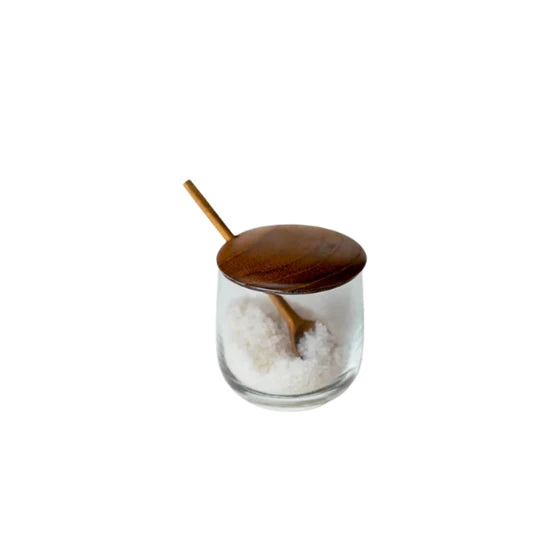 Confiturier verre/bois