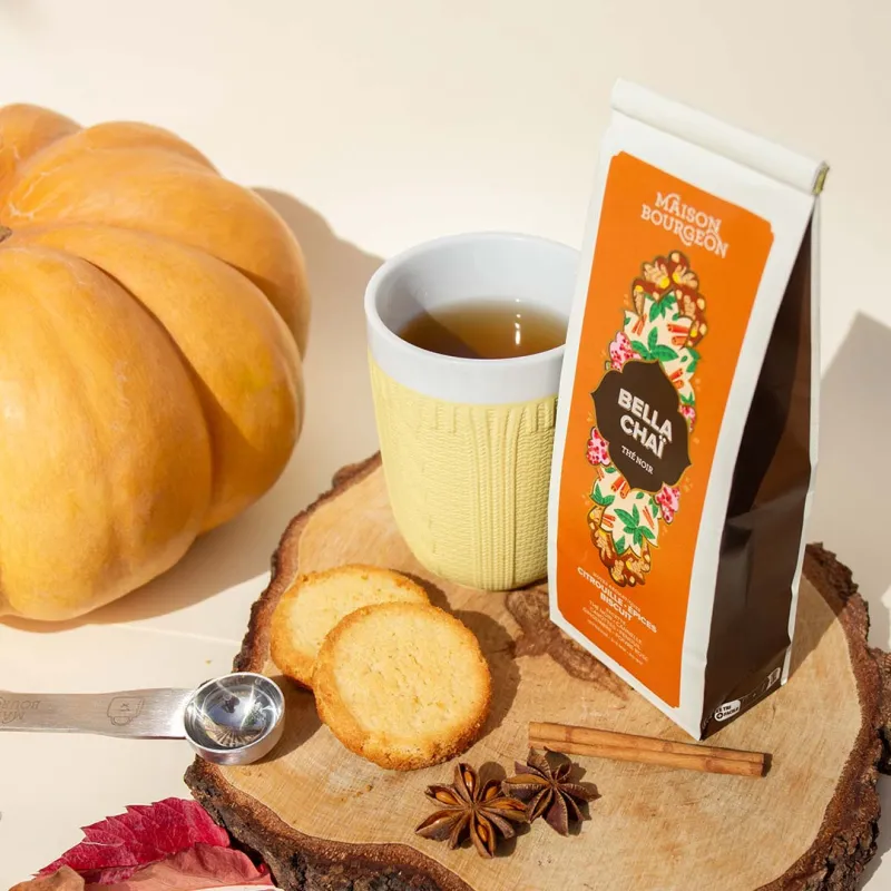 Hot Chestnut Caramel Tea