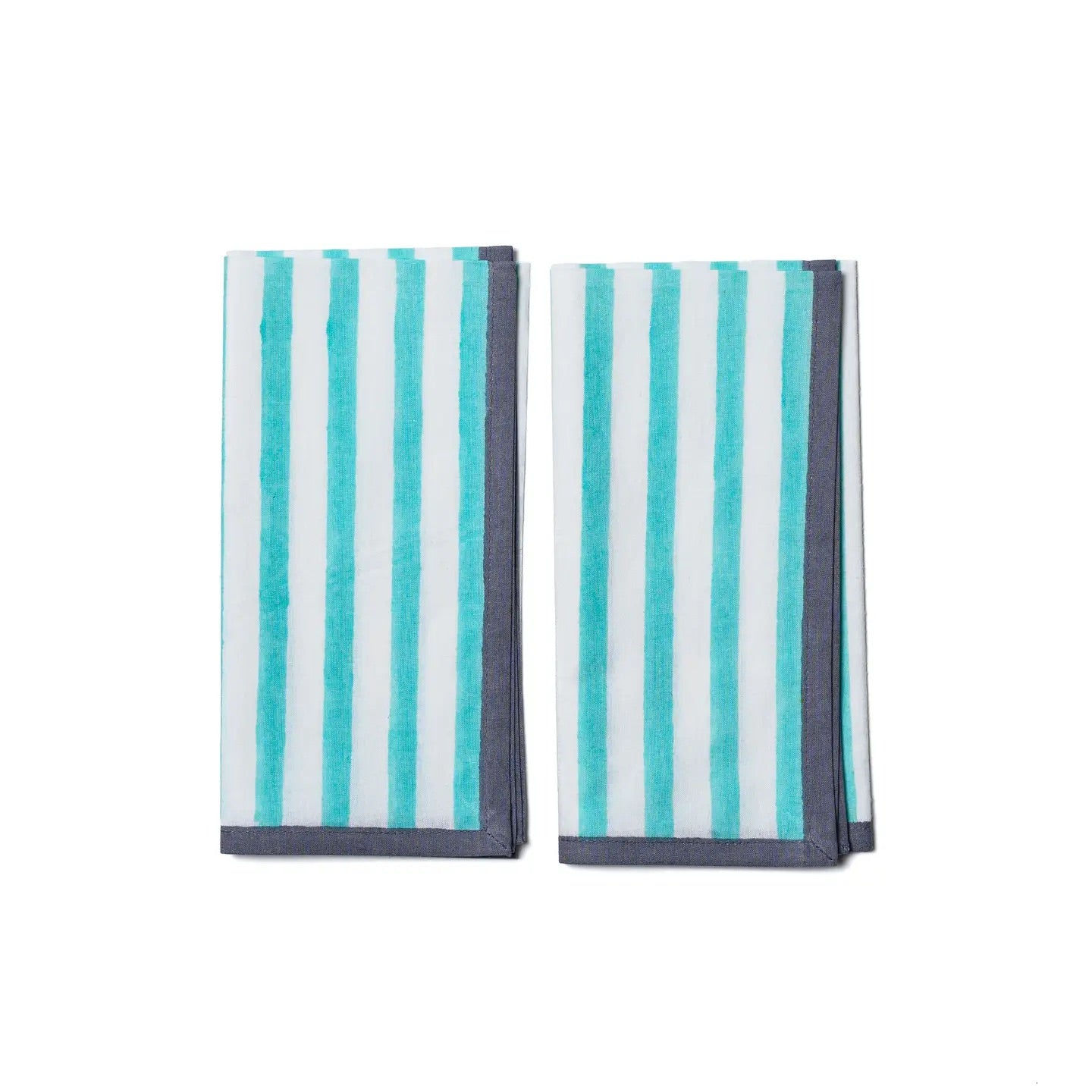 Serviettes de table rayées (Lot de 2)