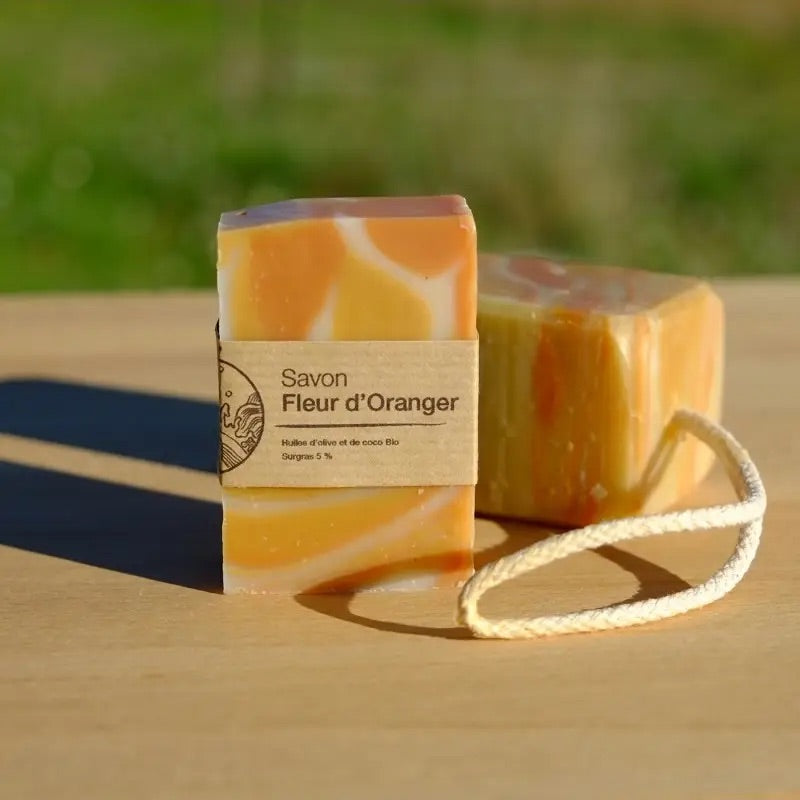 Pain de Savon décoré - Fleur d&