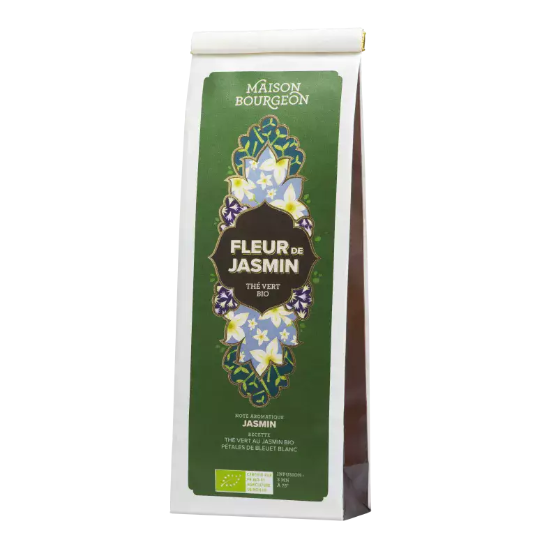 Organic Jasmine Flower Green Tea