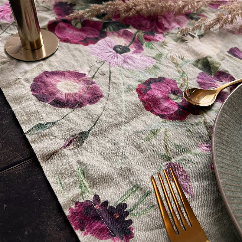 Chemin de Table "Jardin Fleuri"