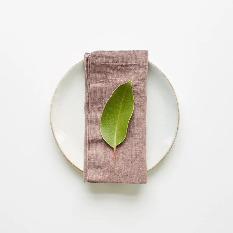 Serviette de Table Lin uni (Lot de 2)