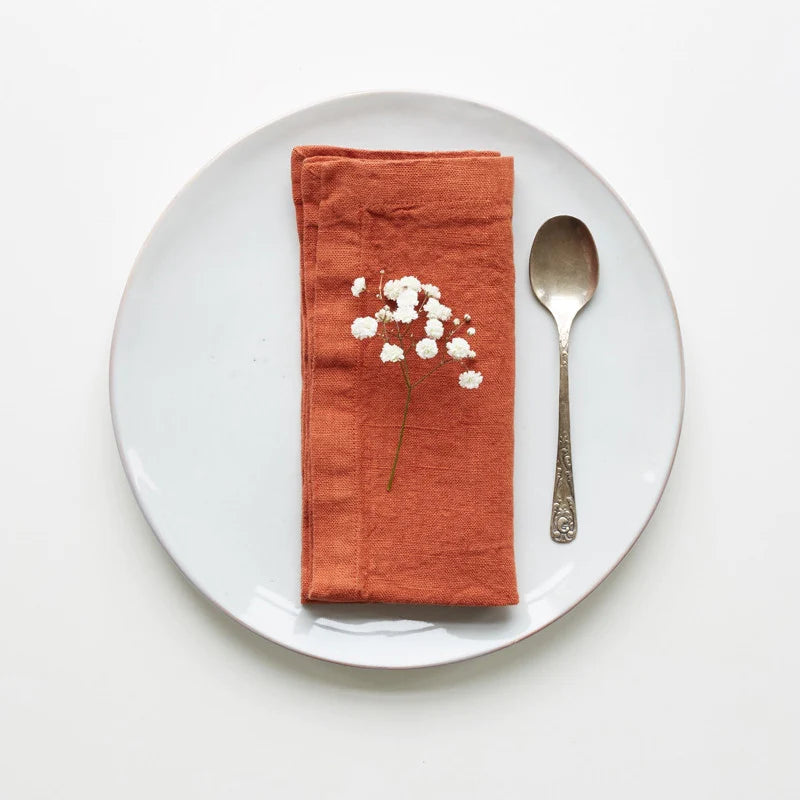 Serviette de Table Lin uni (Lot de 2)