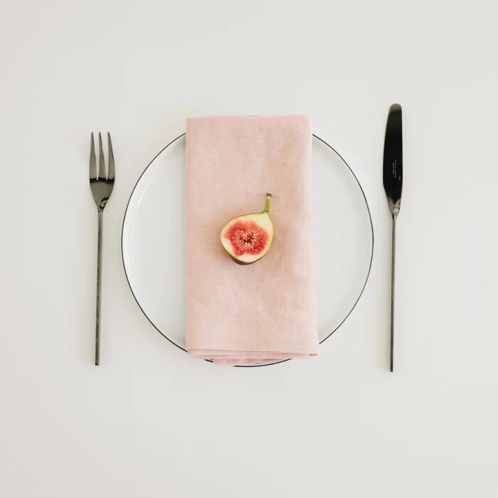 Serviette de Table Lin uni (Lot de 2)