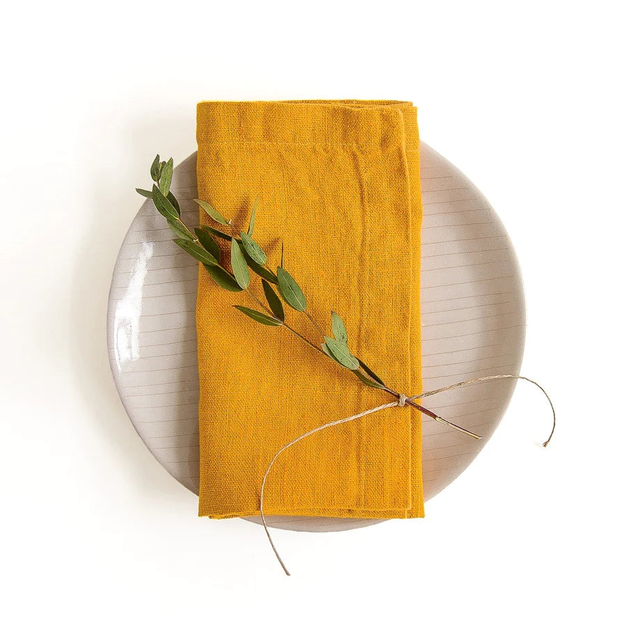 Serviette de Table Lin uni (Lot de 2)