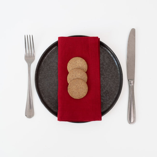 Serviette de Table Lin uni (Lot de 2)