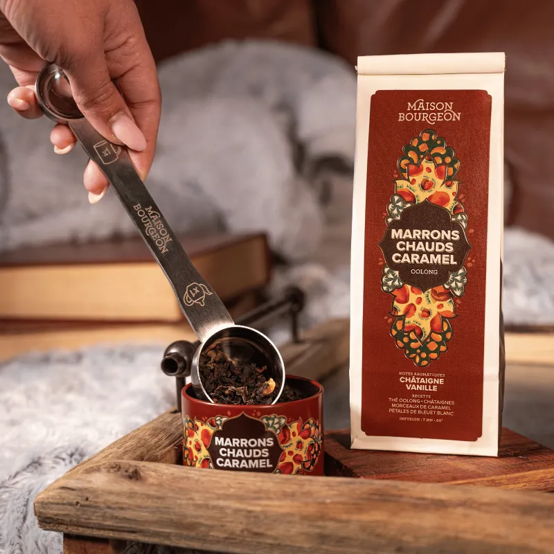 Hot Chestnut Caramel Tea