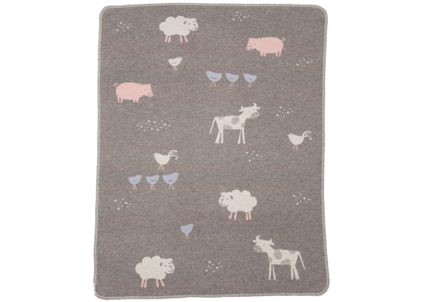 Plaid Bébé "Ferme"