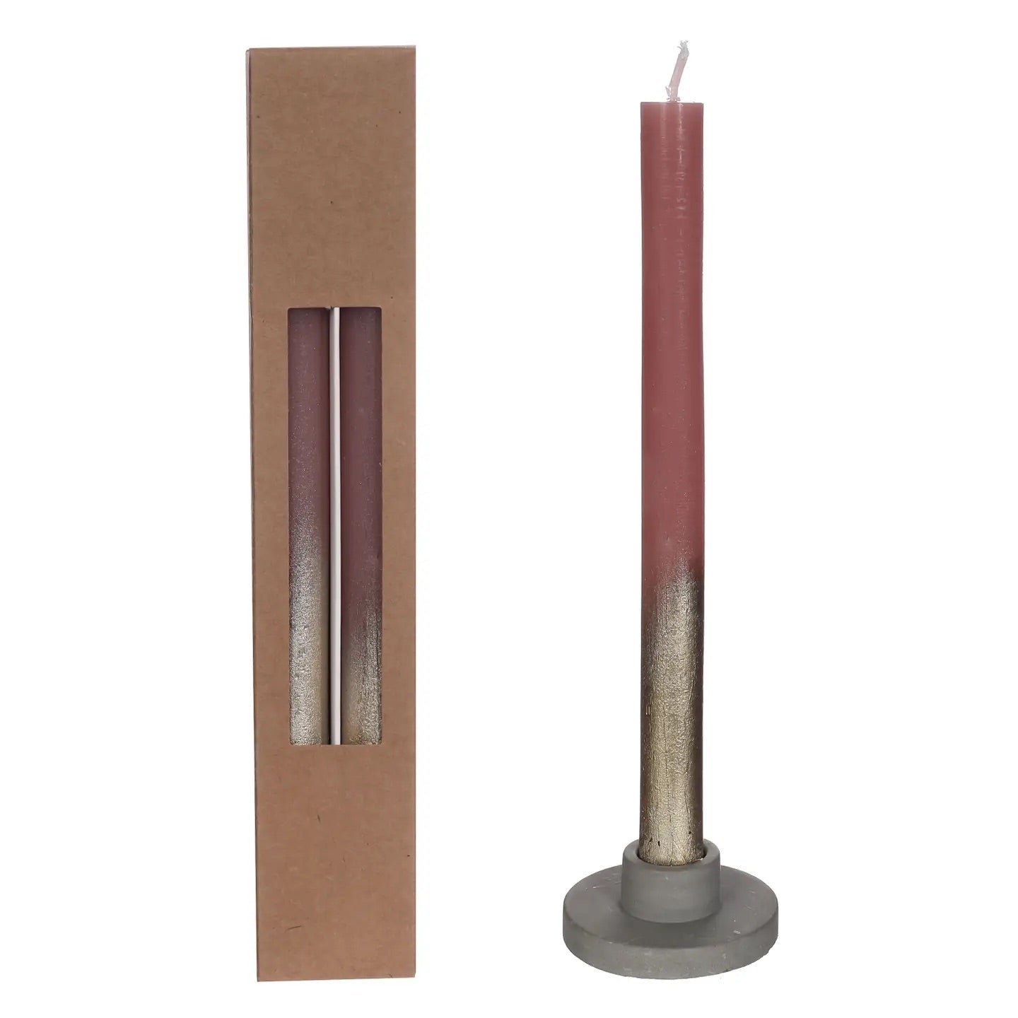 Bougie pailletée d&