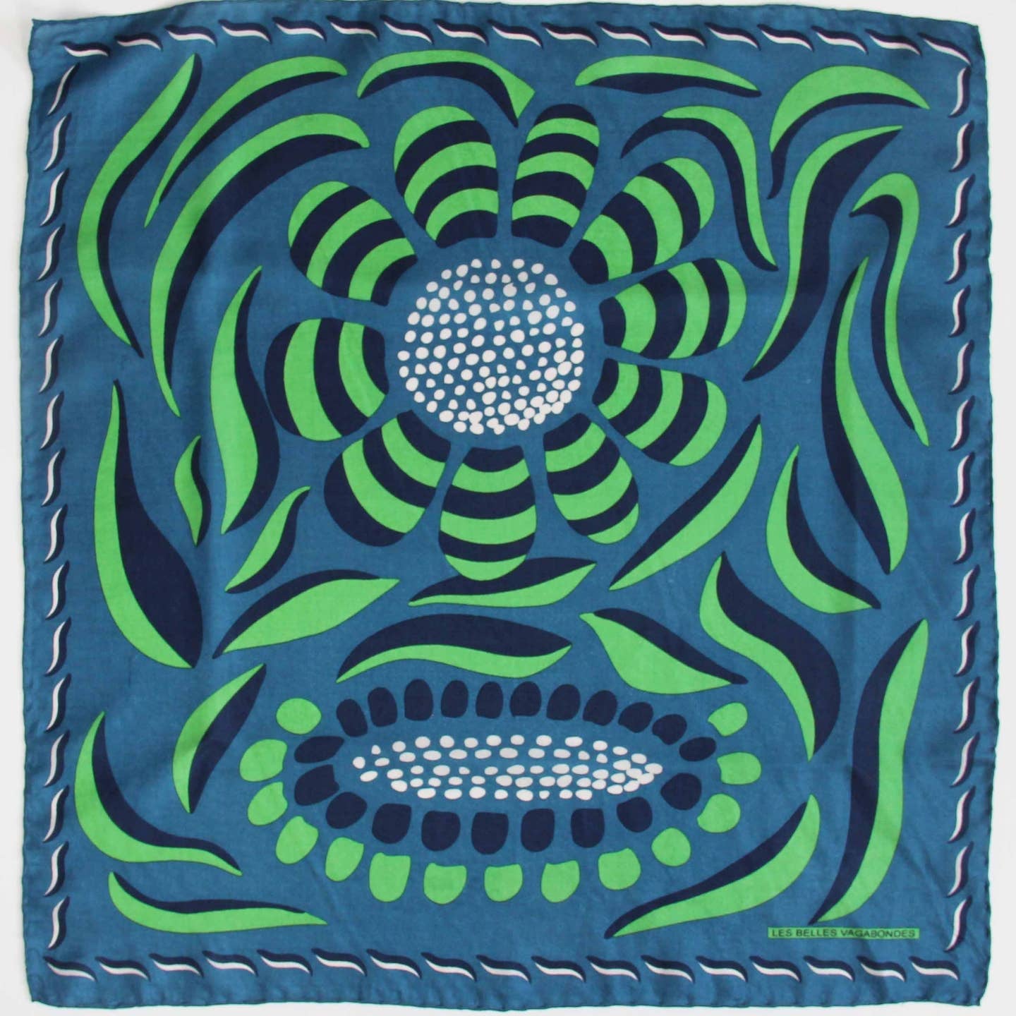 Foulard carré soie