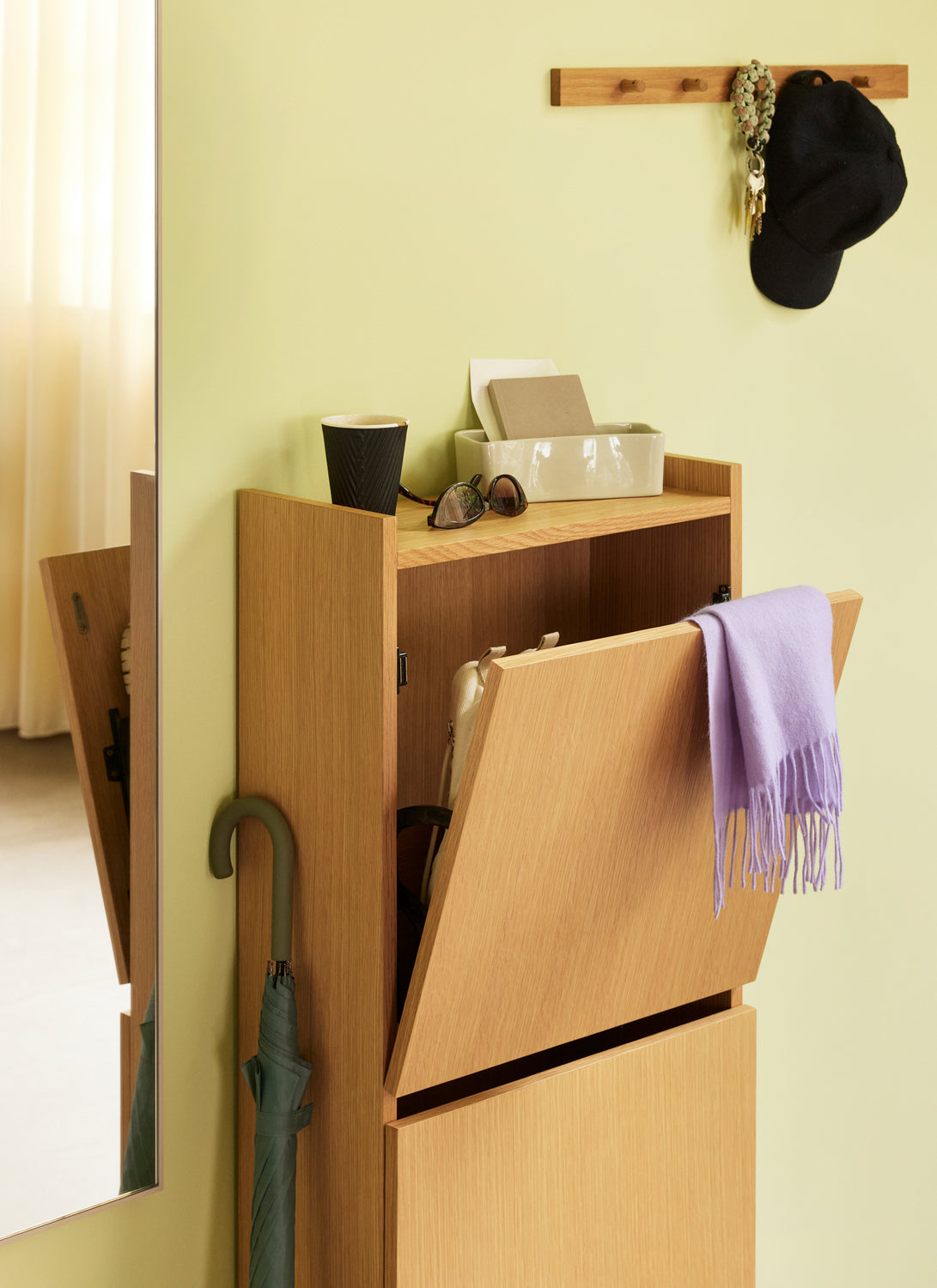Towel rack 4 hooks