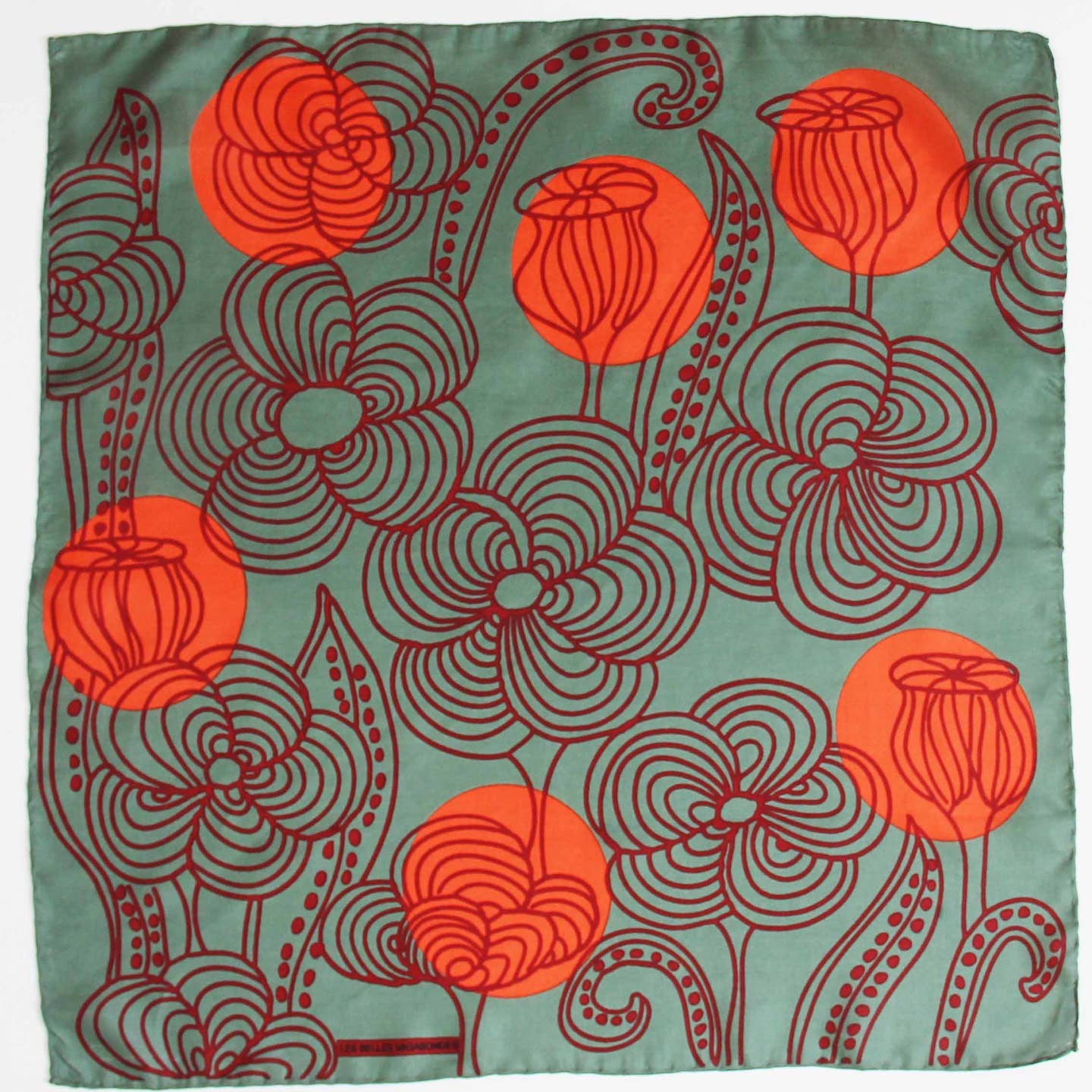 Foulard carré soie