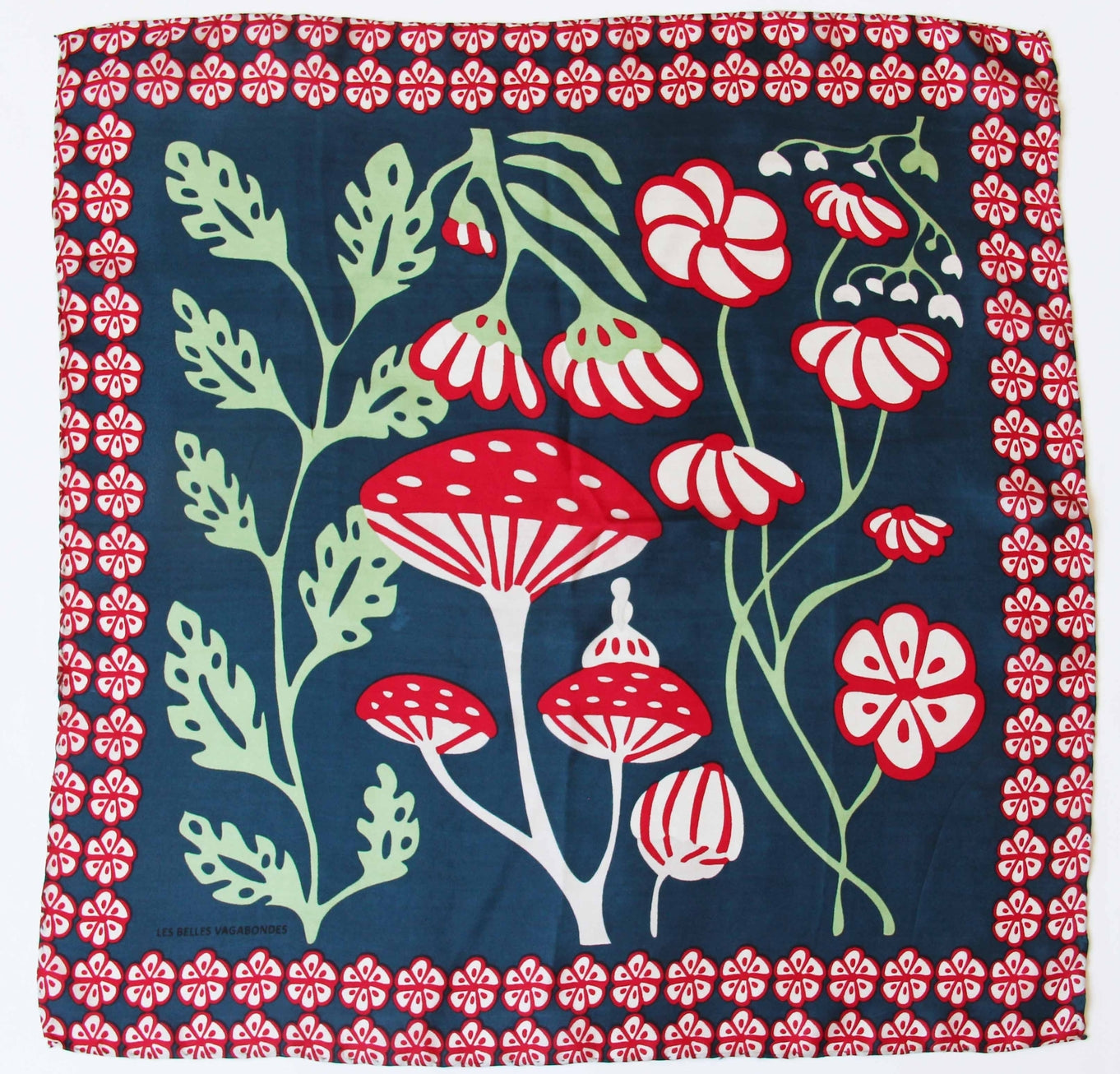 Foulard carré soie