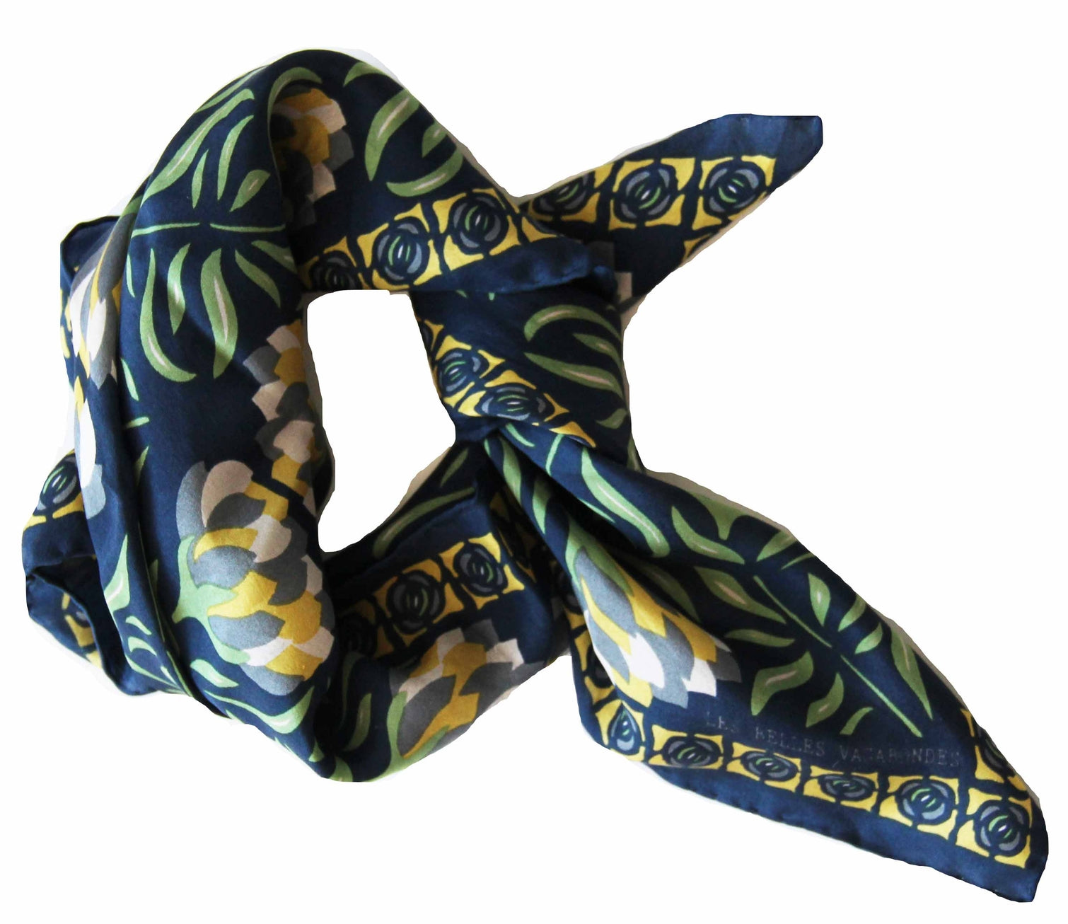 Foulard carré soie