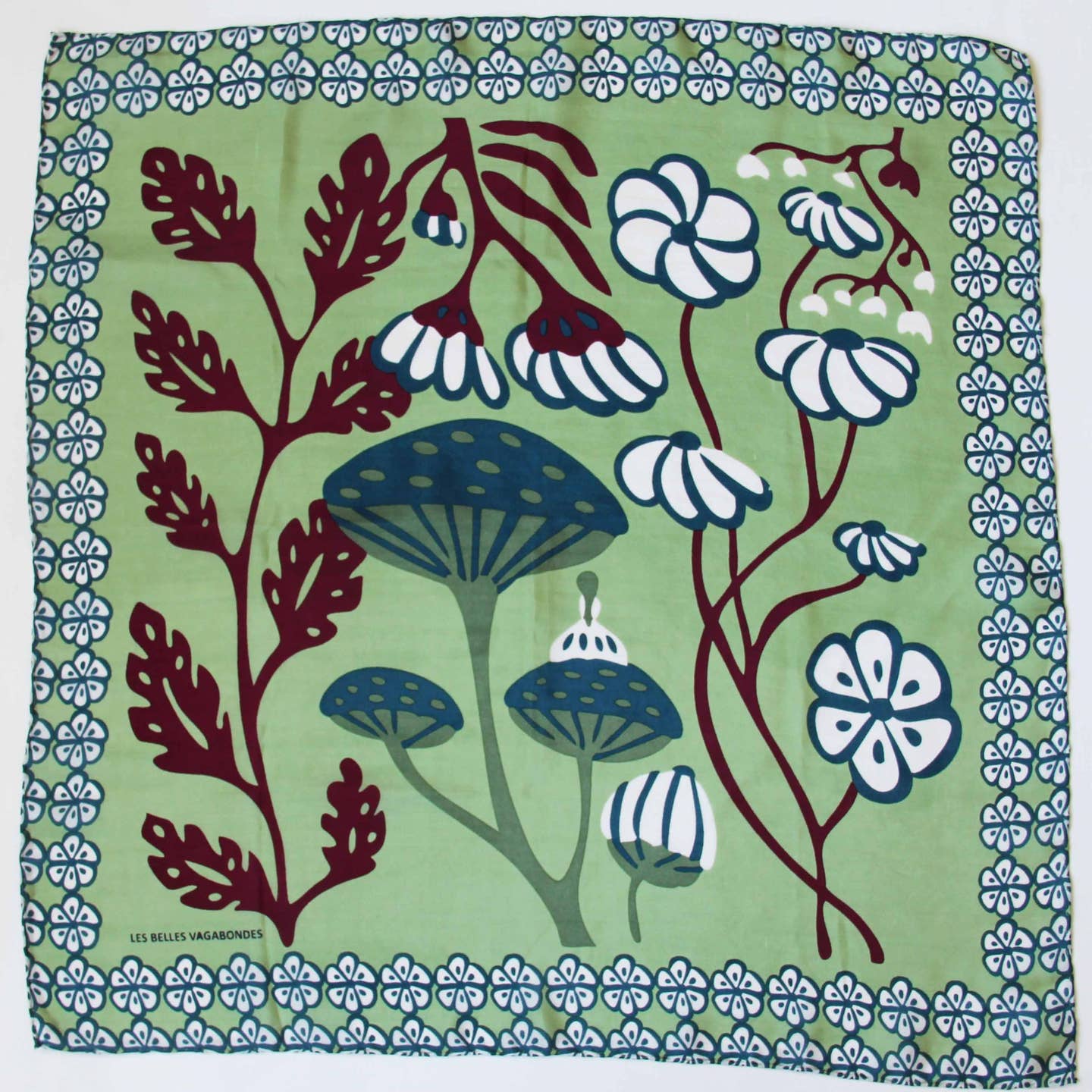 Foulard carré soie