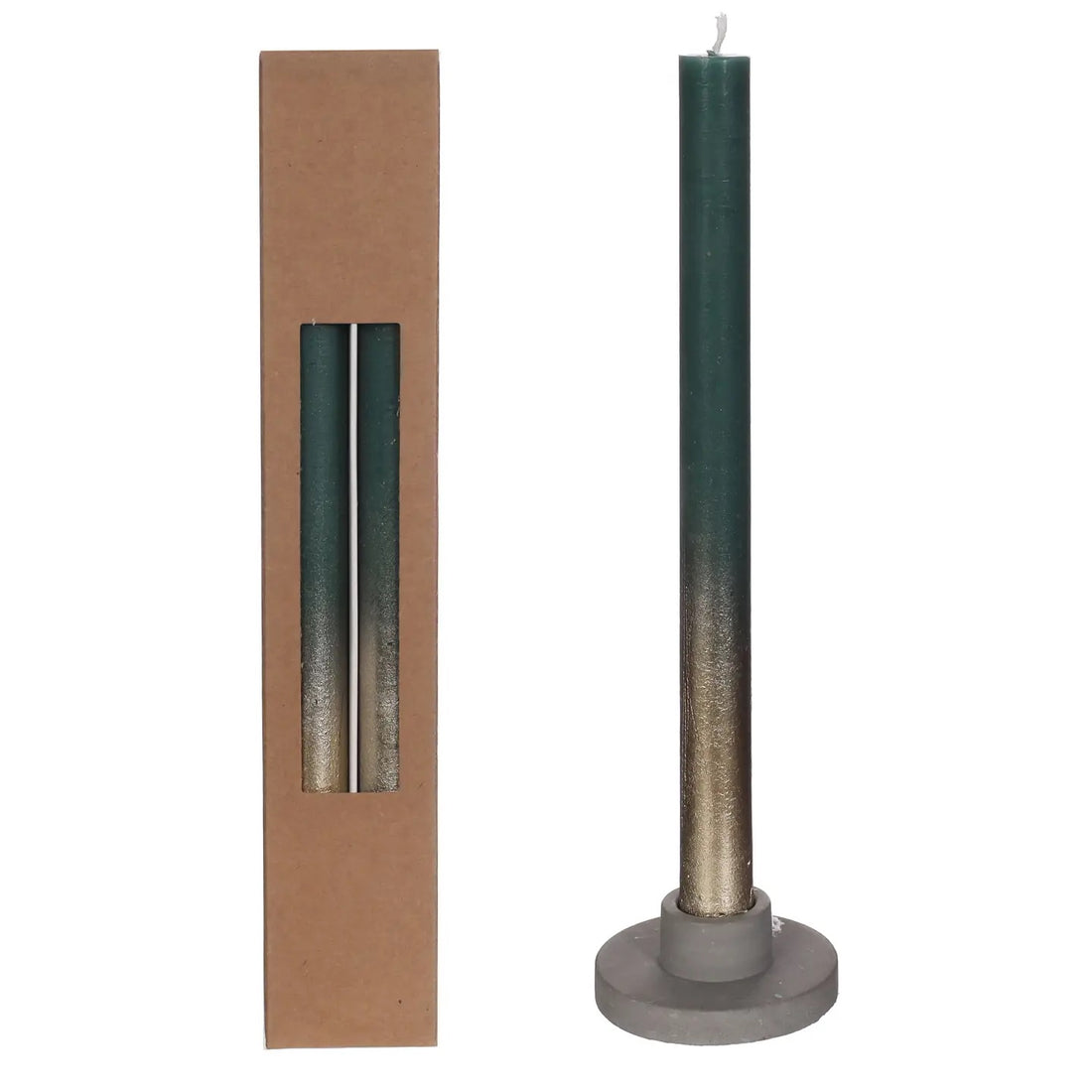 Bougie pailletée d&