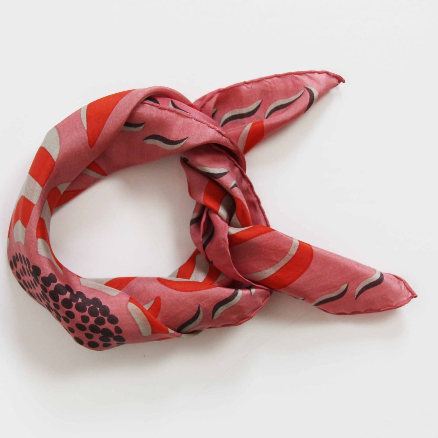 Foulard carré soie