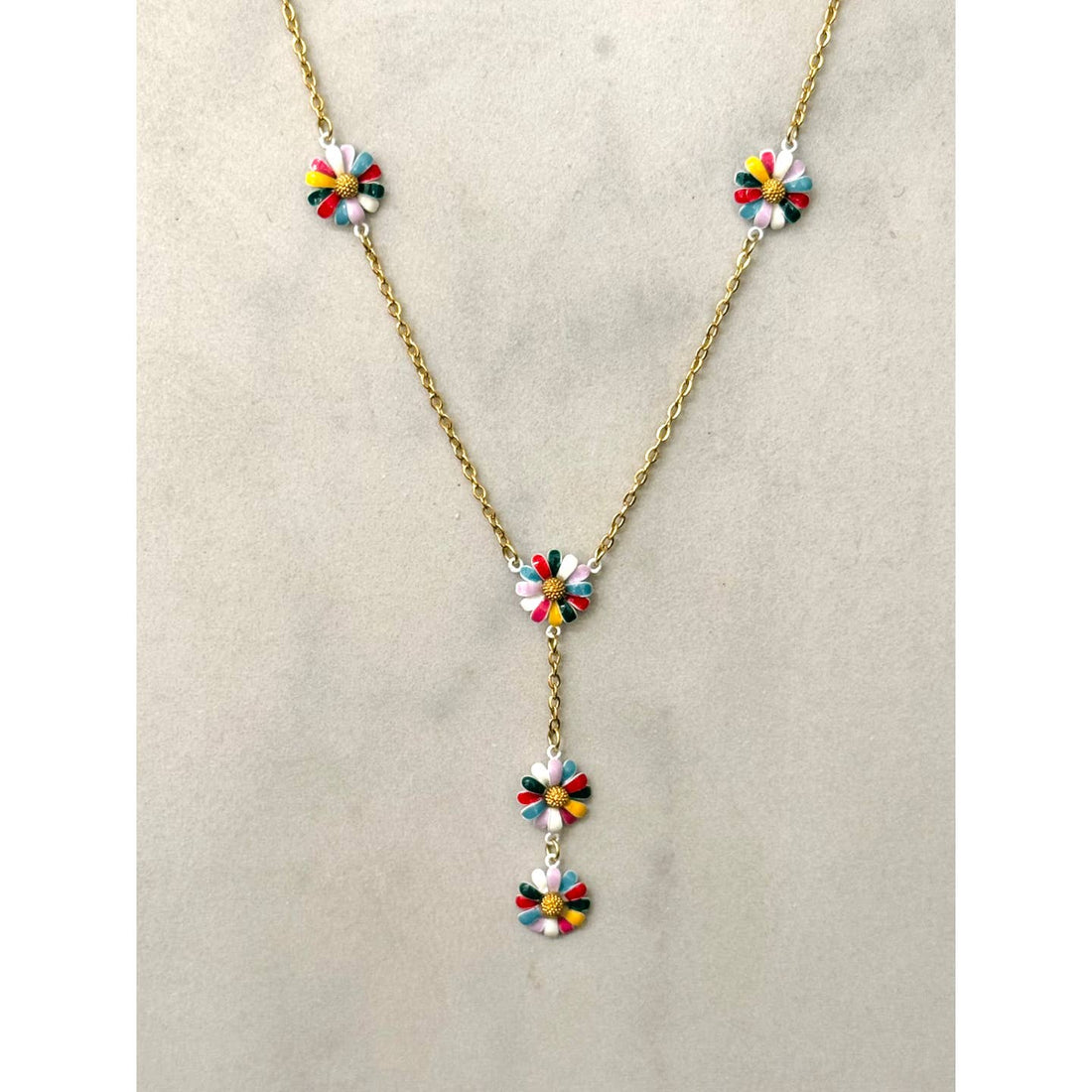 Collier Cascade Daisy