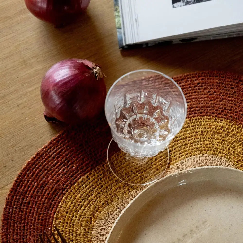 Set de table en jonc de mer