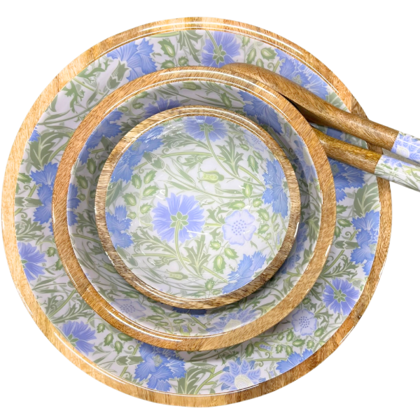 Saladier en manguier laqué (25 cm)