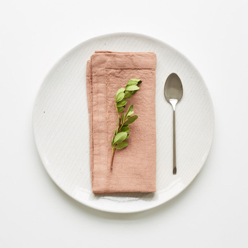 Serviette de Table Lin uni (Lot de 2)