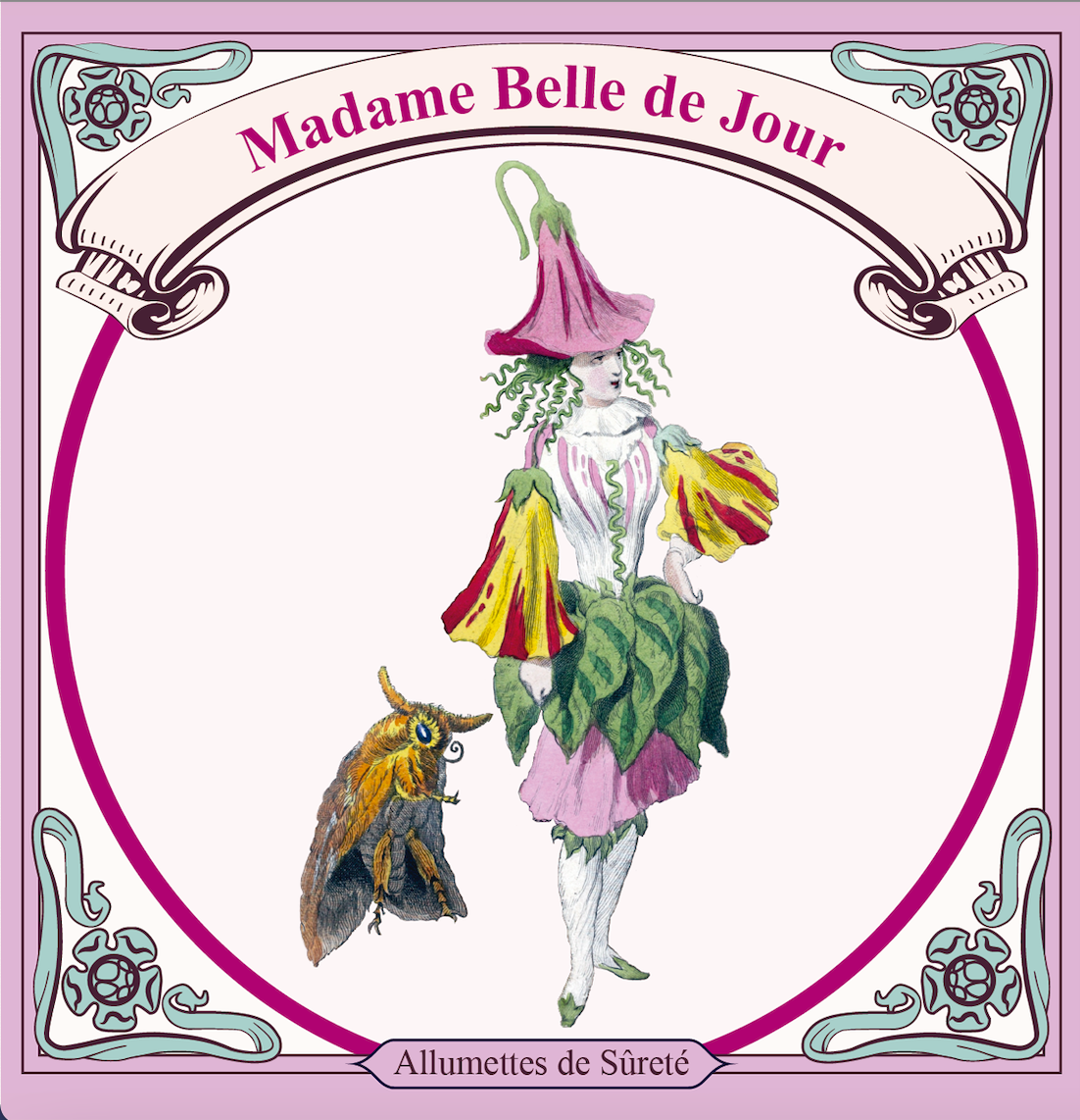 Allumettes "Les Fleurs Animées"