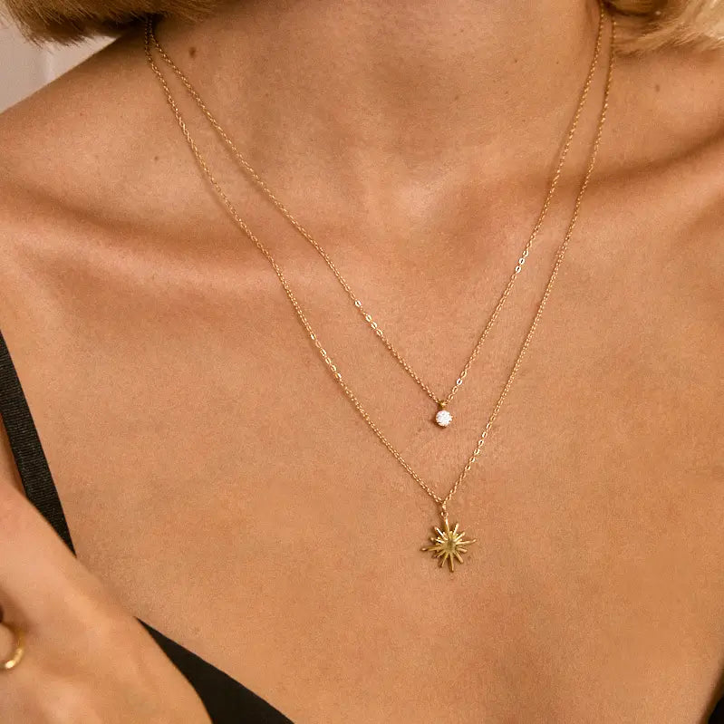 Collier double rang ETOILE