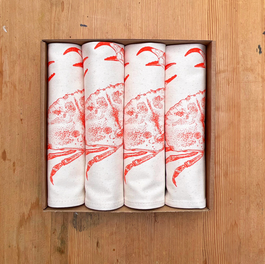 Serviette de table imprimée (Coffret de 4)