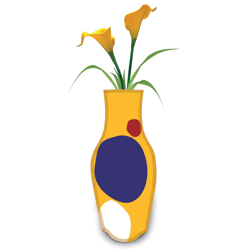 Vase textile