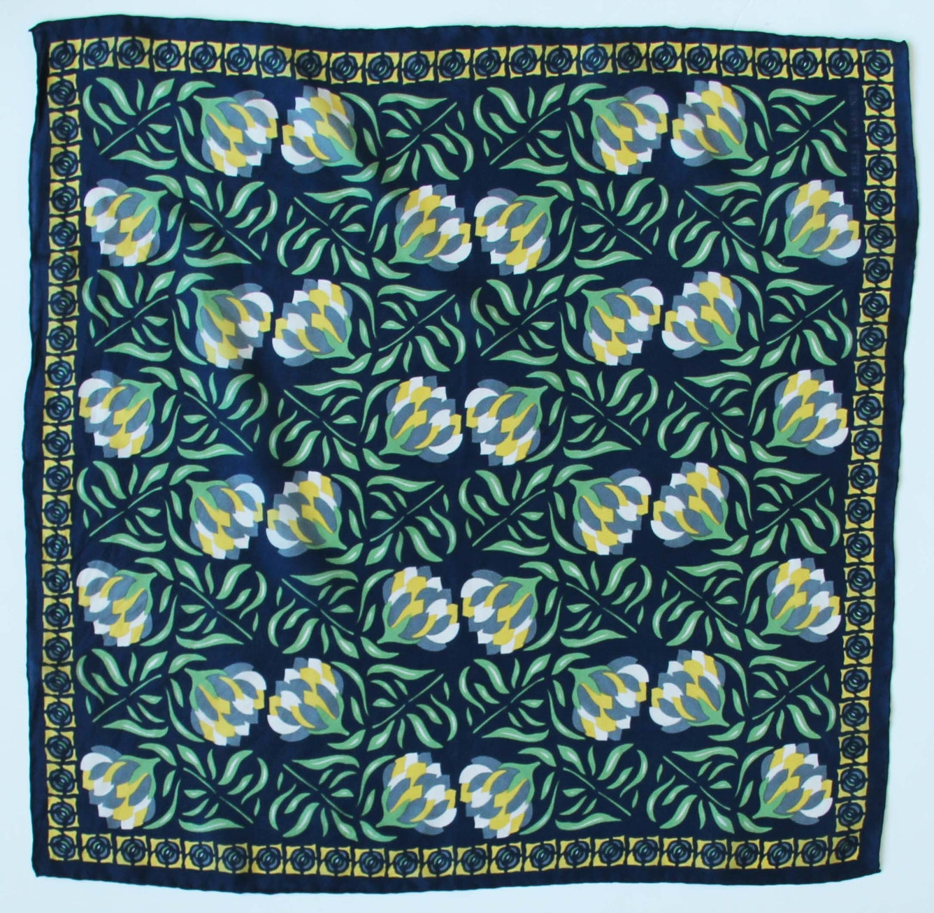 Foulard carré soie