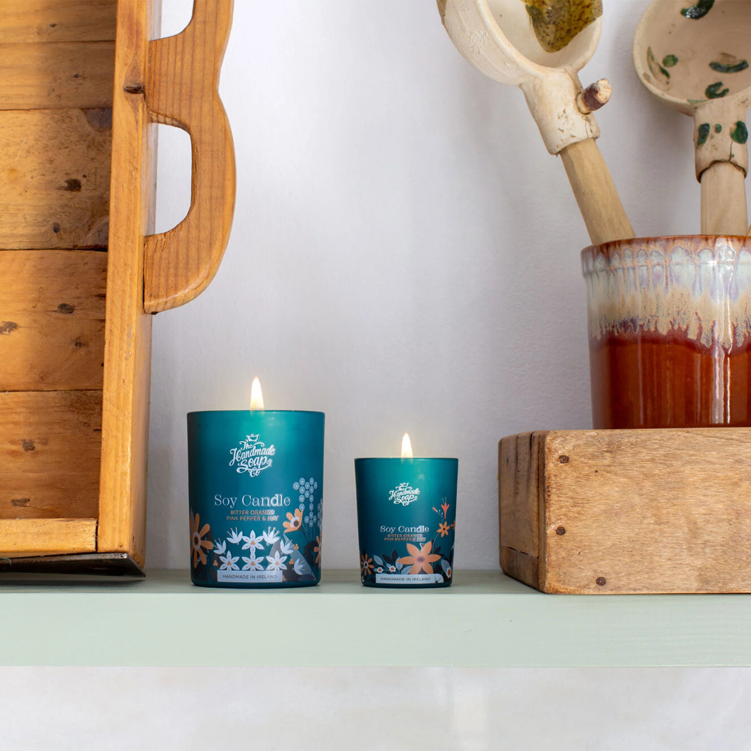 Bougie Orange amère & Poivre rose