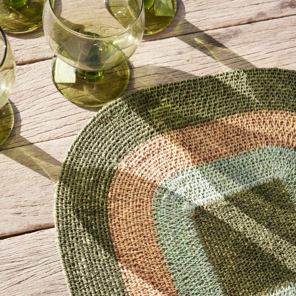 Set de table en jonc de mer