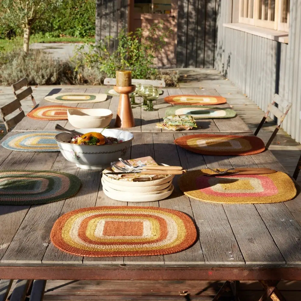 Set de table en jonc de mer