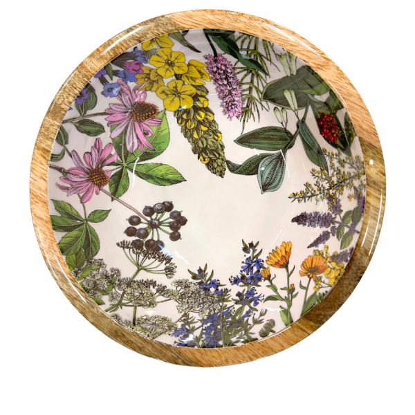 Saladier en manguier laqué (25 cm)