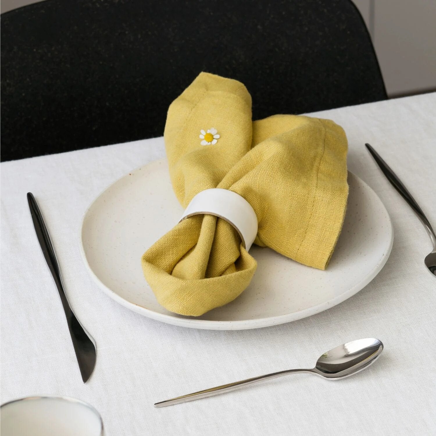Serviette de Table Lin uni (Lot de 2)