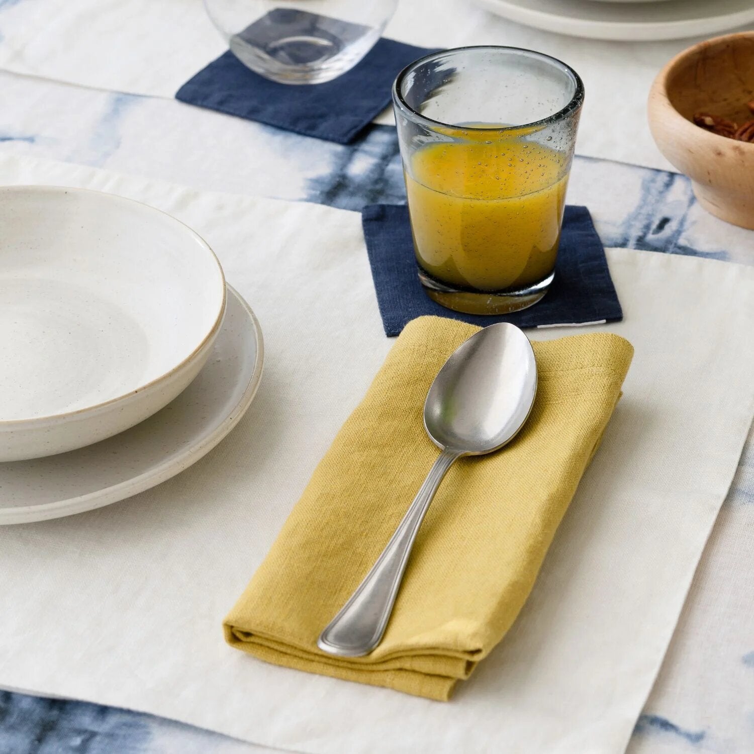 Serviette de Table Lin uni (Lot de 2)
