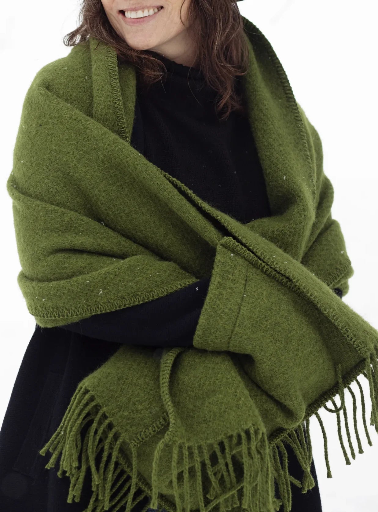 Châle avec poches UNI