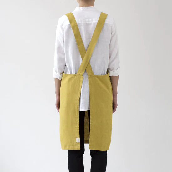 Tablier Lin croisé