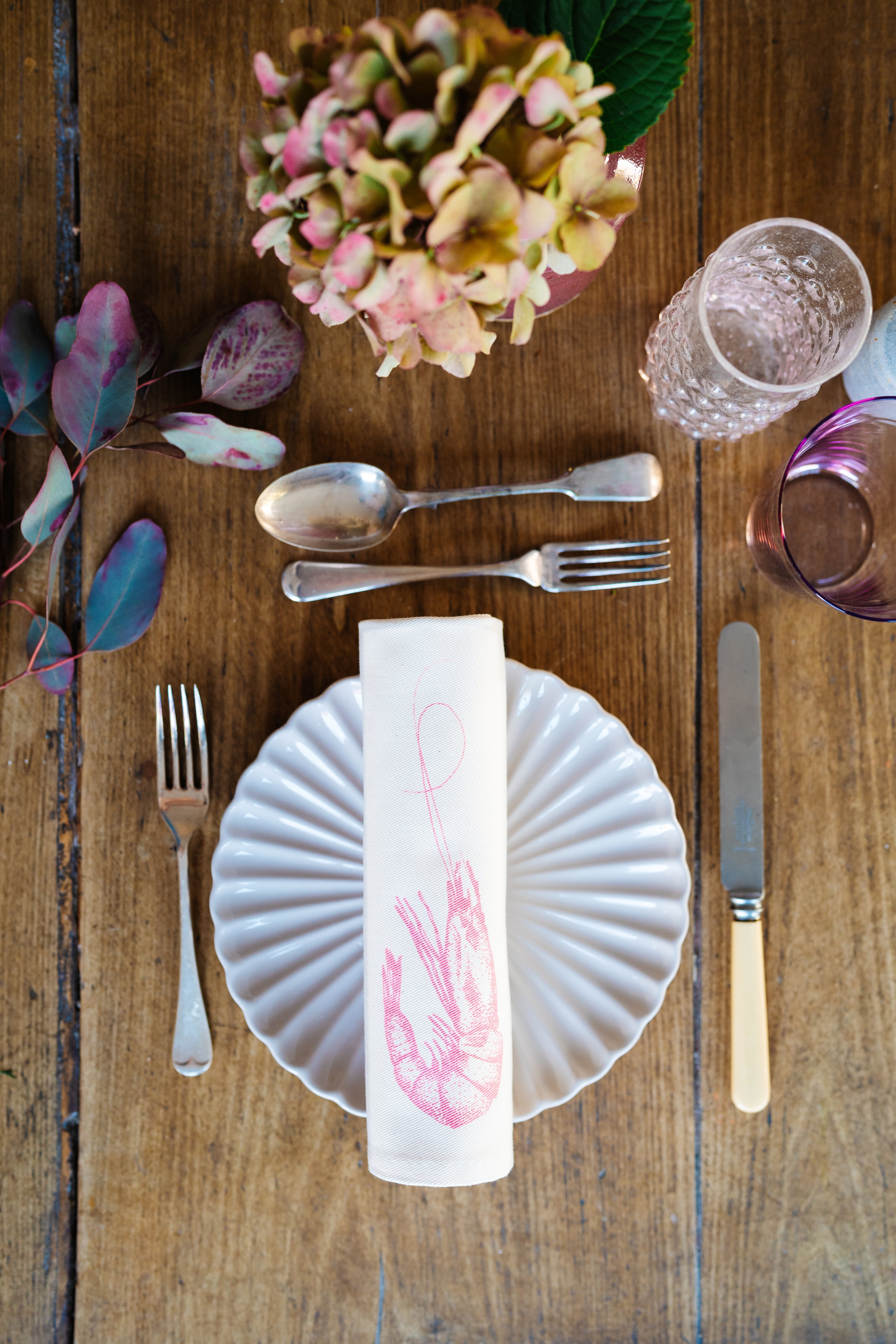 Serviette de table imprimée (Coffret de 4)