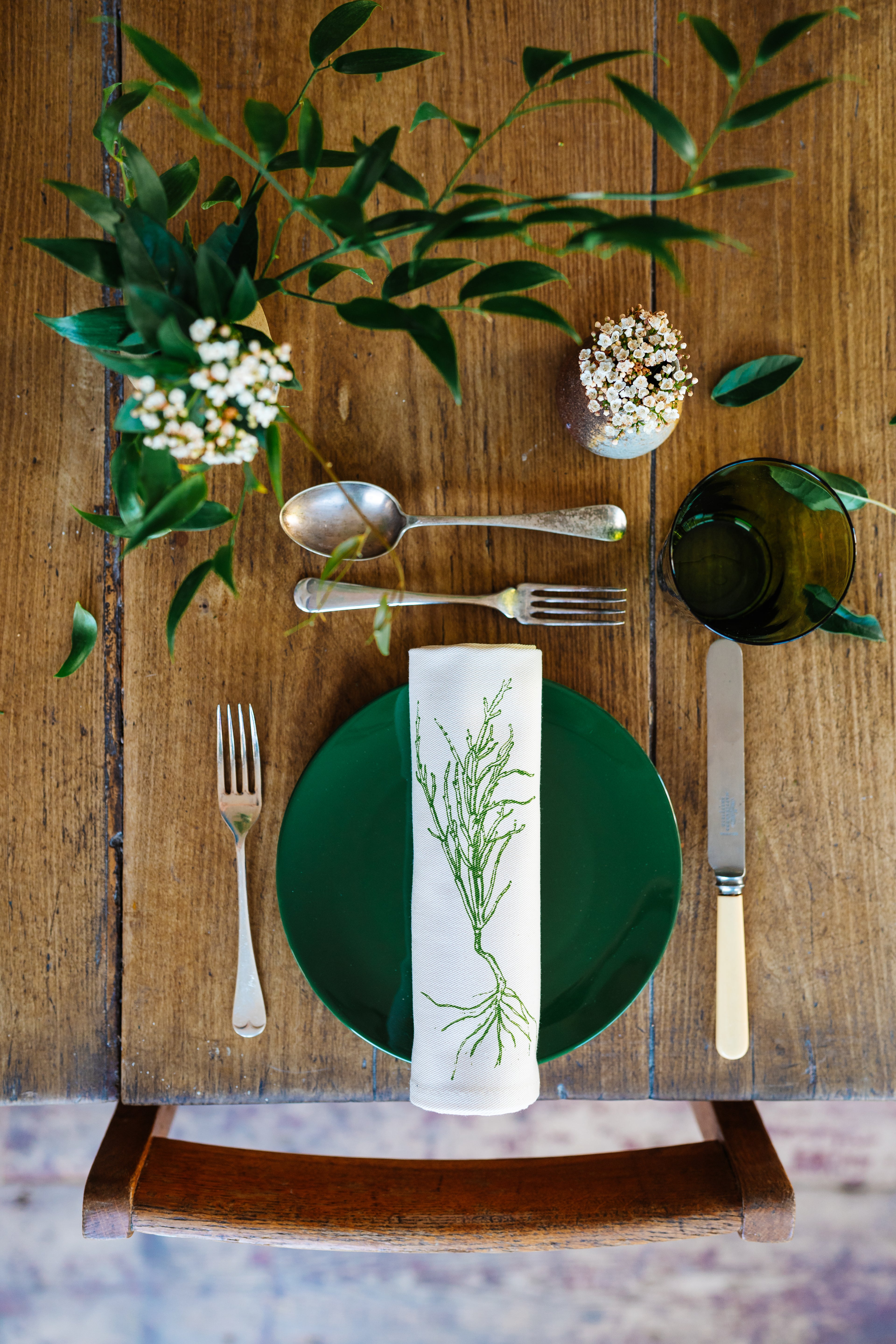 Serviette de table imprimée (Coffret de 4)