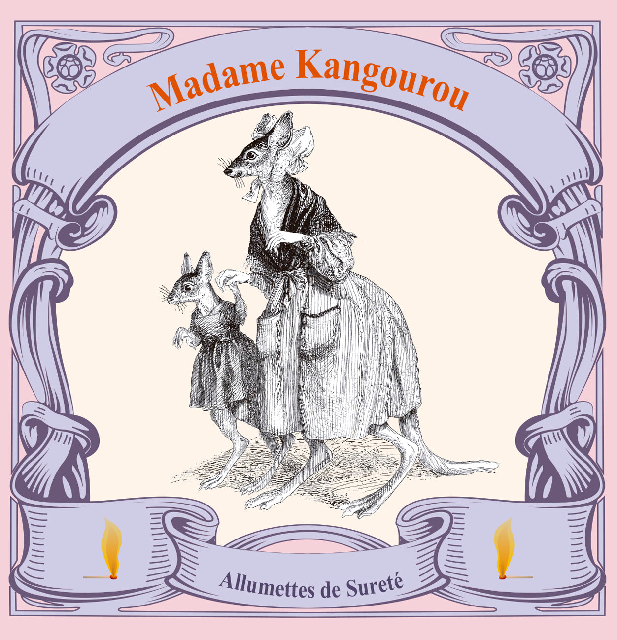 Allumettes "La Vie Privée des Animaux"