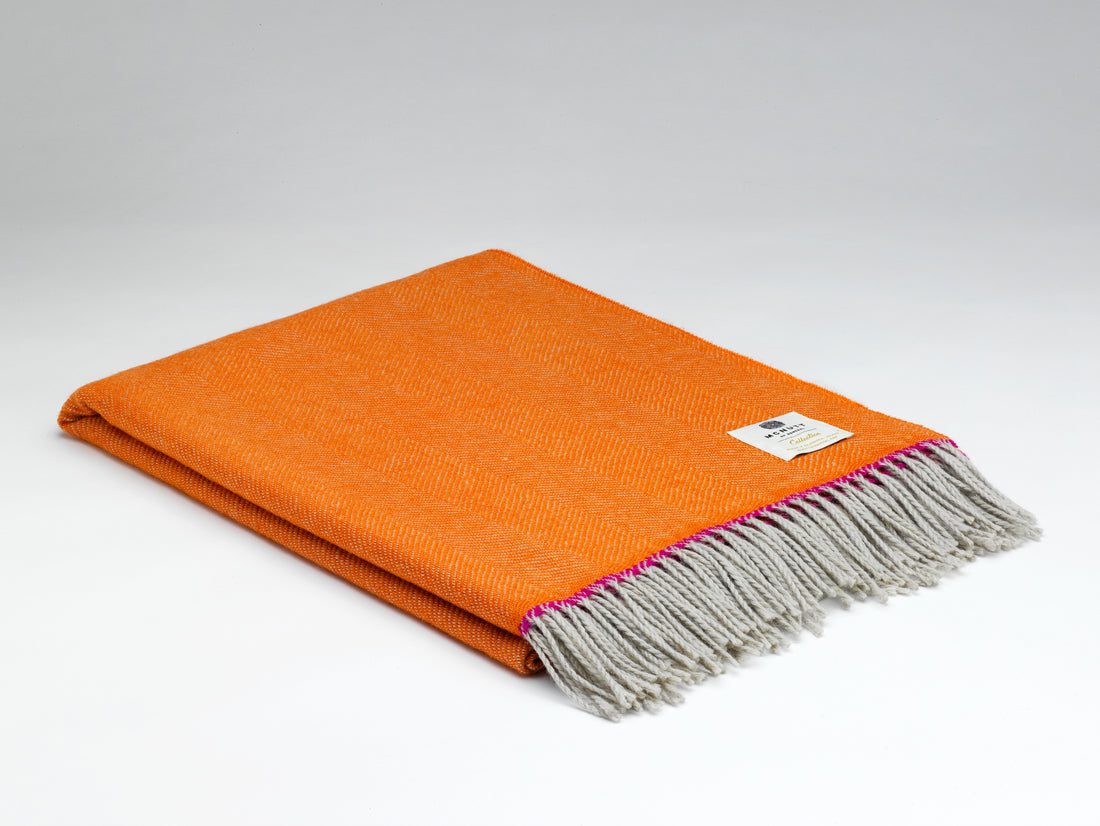 Plaid Collection MAUDE orange