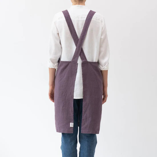 Tablier Lin croisé