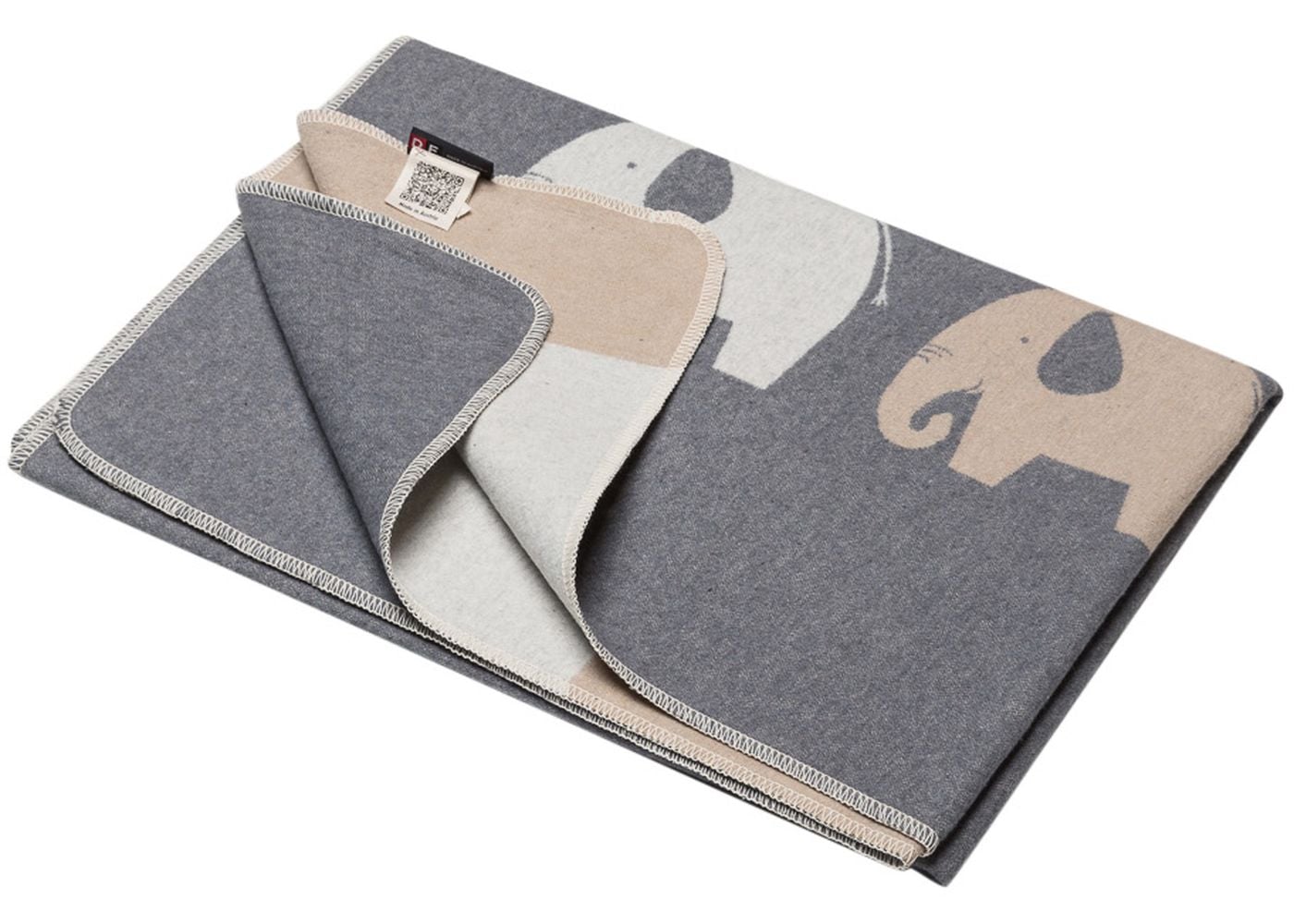 Plaid Enfant Éléphants
