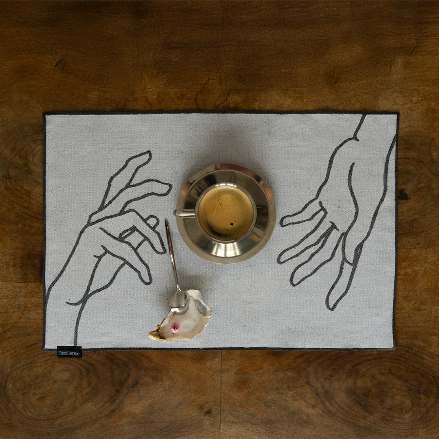 Set de table réversible en jacquard