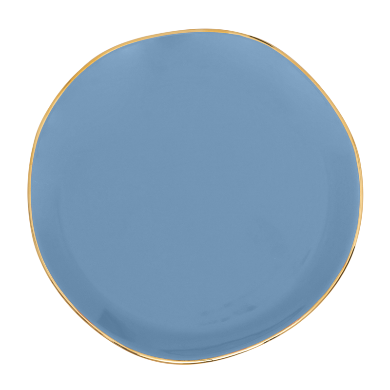 Good Morning white saucer